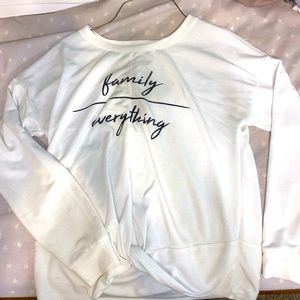 White long sleeve